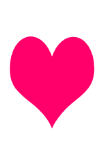 Simple Love Heart Free SVG File
