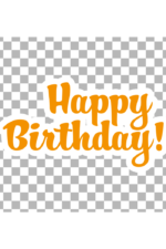 Happy Birthday Clipart Free SVG File