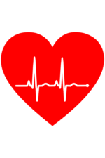 Heart Beat Wave Pulse Rate - free svg file for members