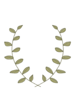 Simple Ornamental Wreath Free SVG File