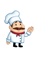 Cook Chef Man Clipart Free SVG File