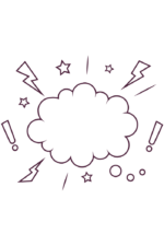 Comics Speech Bubble Outline Free SVG File