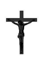 Jesus on Cross Clipart Free SVG File