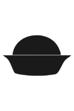 Birthday Cupcake Black and White Free SVG File