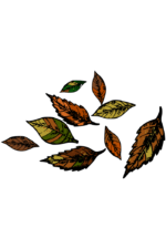 Fall Leaves Clipart Free SVG File