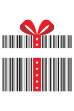 Packaged Gift Box Clipart Free SVG File