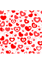 Heart Pattern Free SVG File