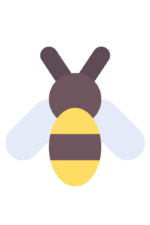 Bee Clipart Free SVG File