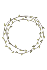 Twisted Circle Wreath Clipart - free svg file for members