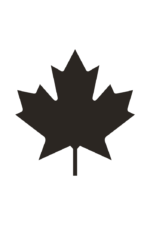 Maple Leaf Silhouette - free svg file for members