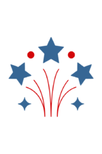 Fireworks Crackers Clipart Free SVG File