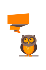 Owl Question Conversation Bubble Clipart Free SVG File