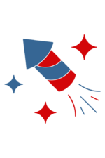 Fireworks Firecrackers Clipart Free SVG File