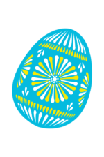 Easter Egg Clipart Free SVG File
