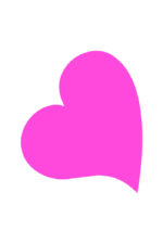 Simple Heart Silhouette - free svg file for members