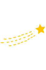 Christmas Comet Star Free SVG File