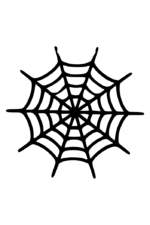 Spider Web, halloween - free svg file for members