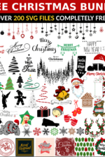 Christmas Bundle - Over 200 Free SVG Files
