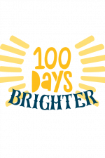 100 Days Brighter, Teaching, School Free Svg File