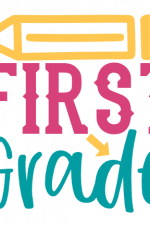 1st Grade, Elementary School Free Svg File