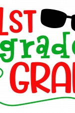1st Grade Grad, Graduation Free Svg File
