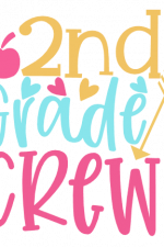 2nd Grade Crew, School Free Svg File