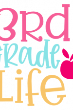 3rd Grade Life, Elementary Free Svg File