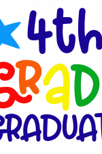 4th Grade Graduate, Graduation Free Svg File