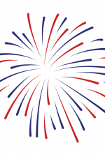 4th Of July Fire Work, America, New Year Free Svg File