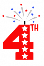 4th Of July, Fire Works Free Svg File