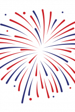 4th Of July Fireworks, USA, New Year Free Svg File