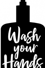 wash your hands, bathroom free svg file
