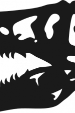 trex head bone, dinosaur, dino free svg file