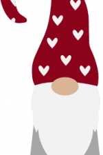 gnome, valentine's day free svg file