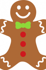ginger bread man, christmas free svg file
