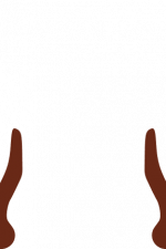 reindeer antlers silhouette, hunting free svg file