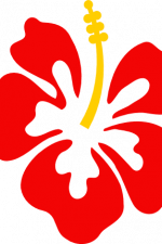 hibiscus flower bloom, hawaiian free svg file