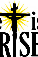 he is risen, crucifix religious free svg file