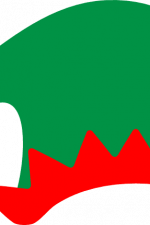 elf hat, christmas free svg file
