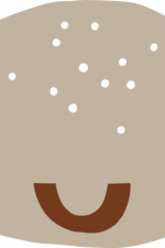 baby boho design face free svg file