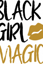 black girl magic, kiss, lips free svg file