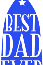 best dad ever, tie, father's day free svg file