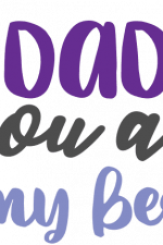 dad you are my bestie, father's day free svg file