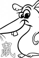 rat, chinese zodiac sign free svg file