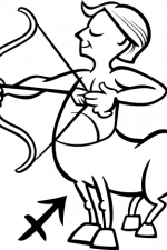 sagittarius, archer, zodiac, horoscope sign free svg file