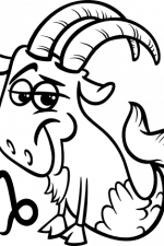 Capricorn, goat, zodiac, horoscope sign free svg file