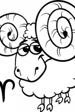 Aries, ram, zodiac, horoscope sign free svg file
