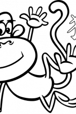 monkey, chinese zodiac sign free svg file
