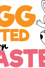 egg cited for easter, kids free svg file