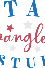 star spangled stud, patriotic, 4th of july free svg file